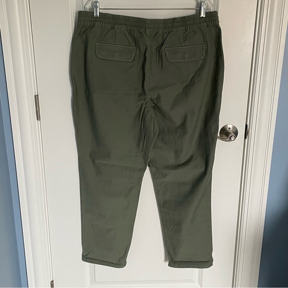 New! J. Crew Green Cotton Tie Waist Drawstring Camp Pants NWT 35388 - Picture 7 of 12